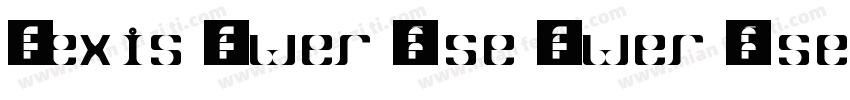 Alexis Lower Case Lower Case字体转换